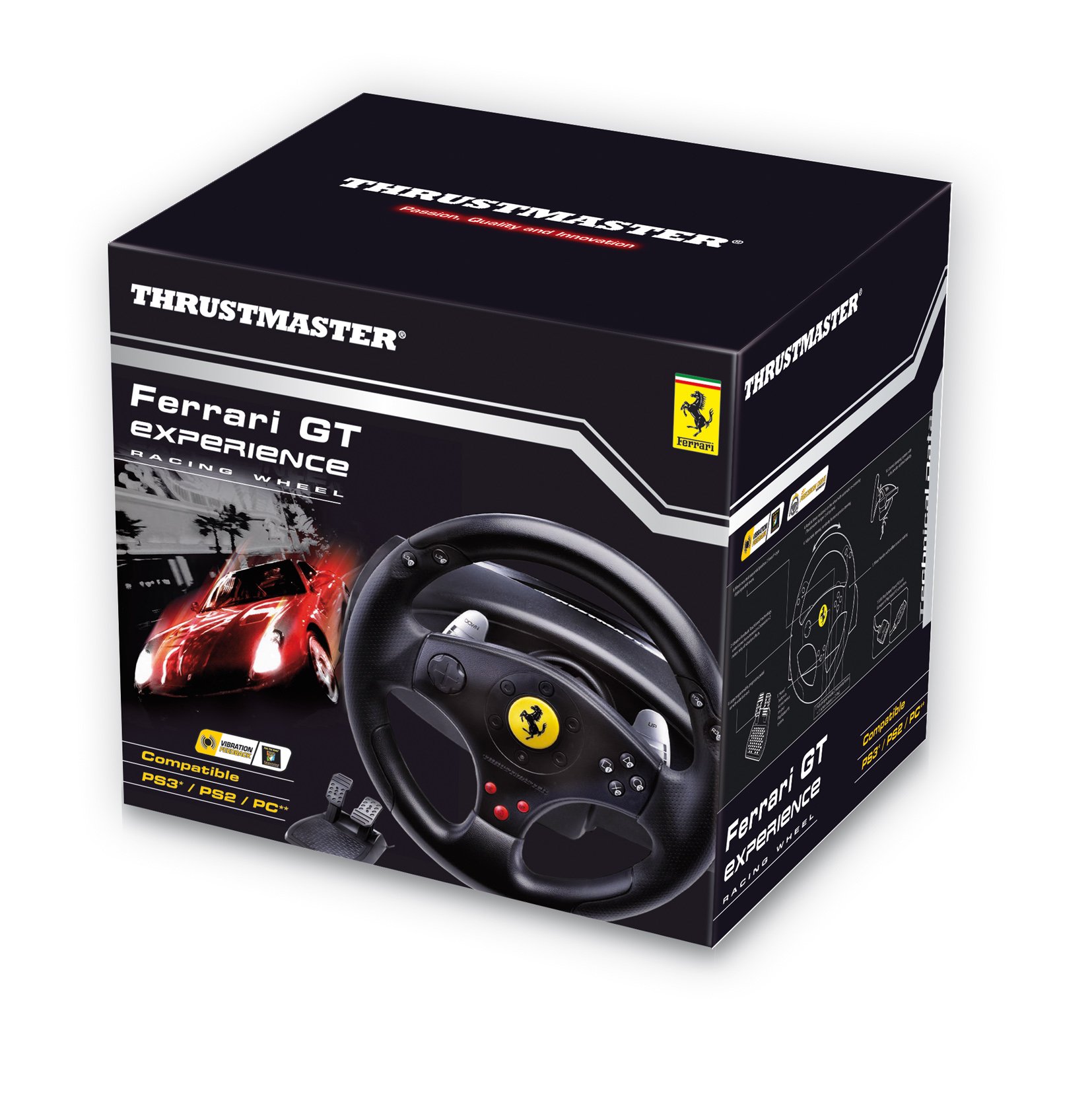 Volante Thrustmaster Ferrari Gt Experience / Pedales / Ps2 / Ps3